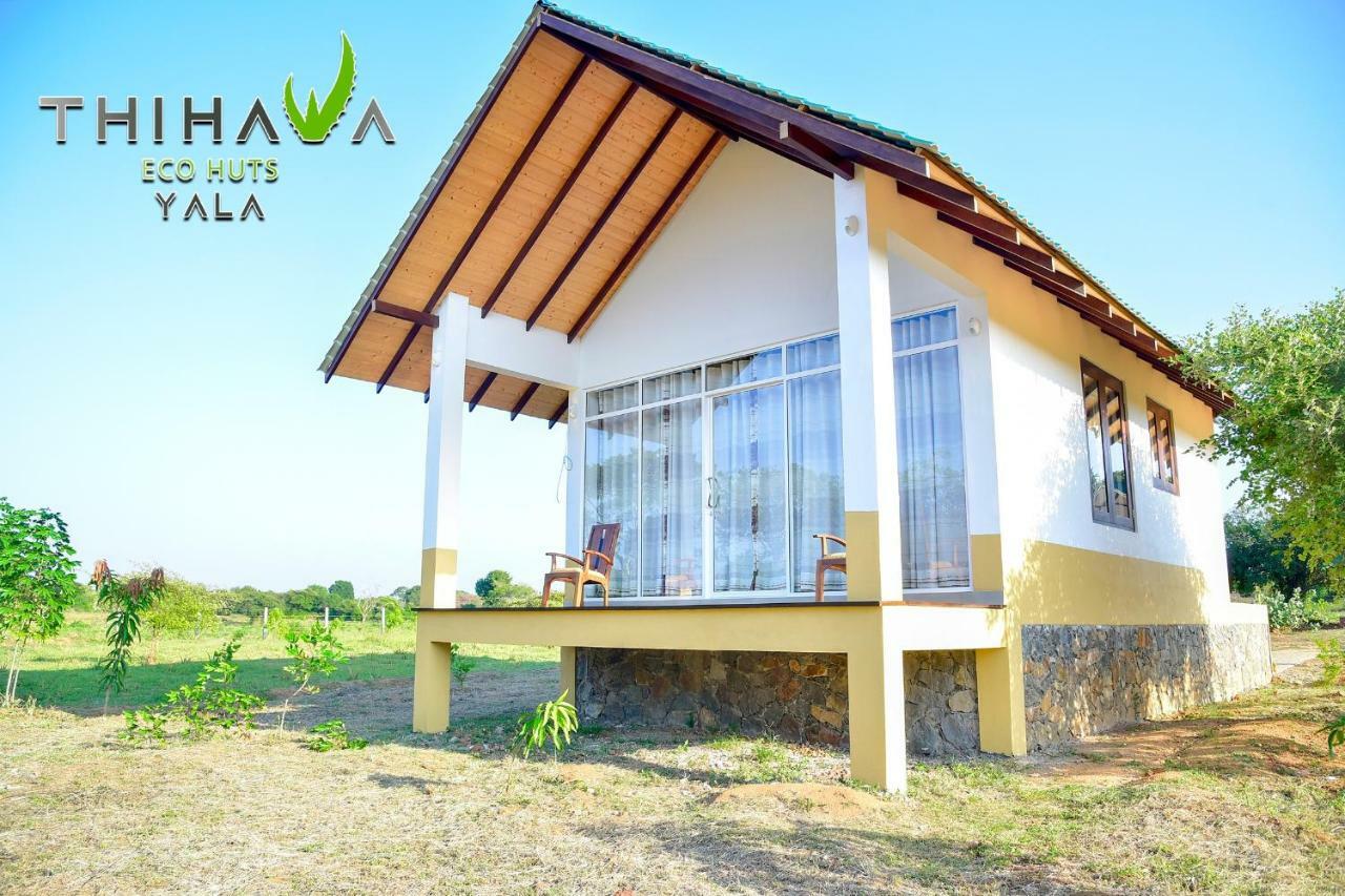 Thihawa Eco Huts Yala Bed and Breakfast Tissamaharama Eksteriør billede