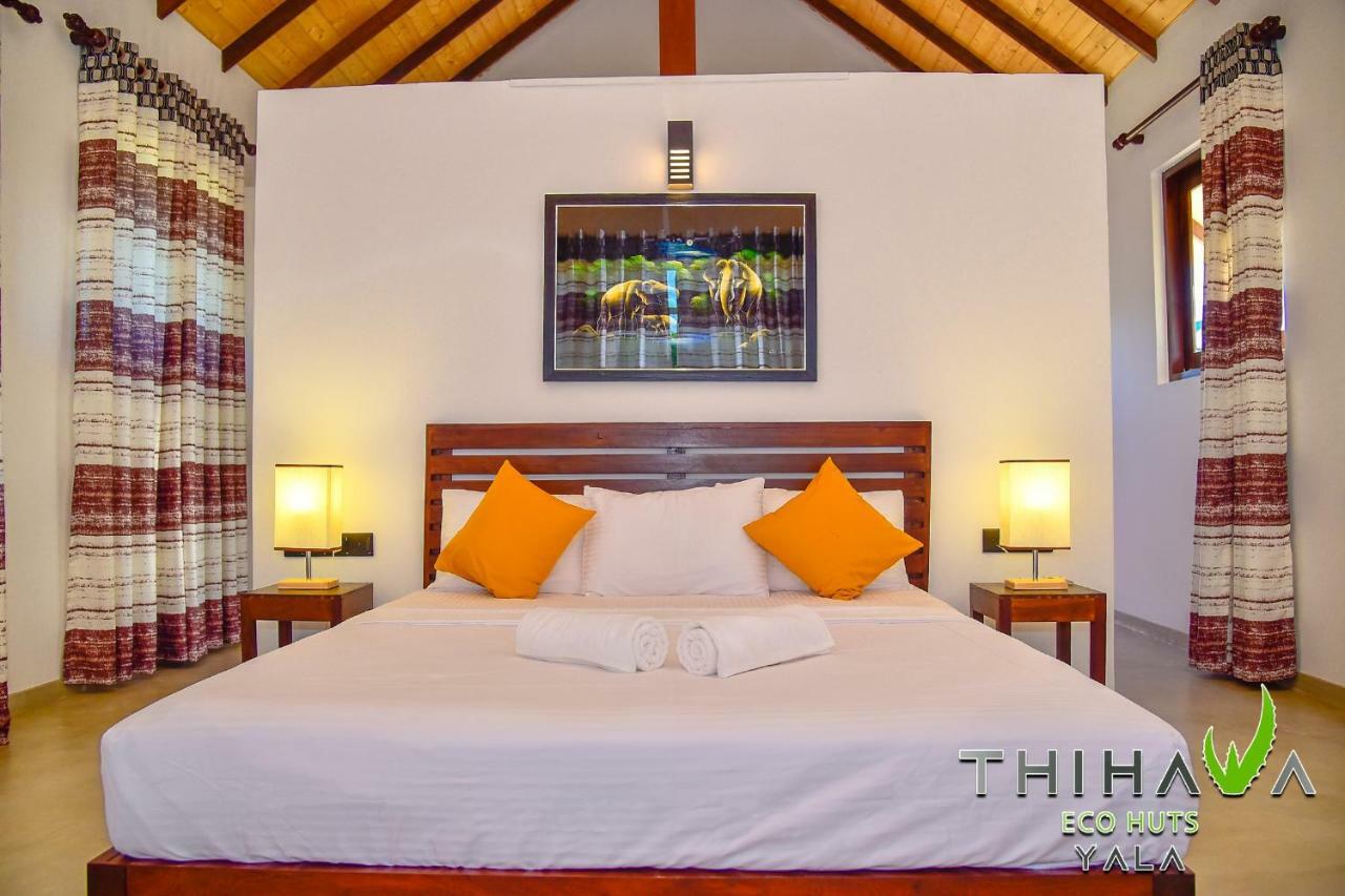 Thihawa Eco Huts Yala Bed and Breakfast Tissamaharama Eksteriør billede
