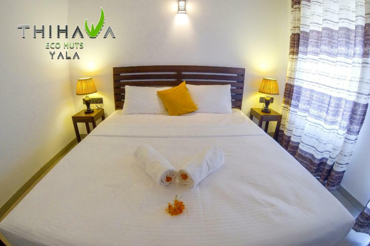 Thihawa Eco Huts Yala Bed and Breakfast Tissamaharama Eksteriør billede