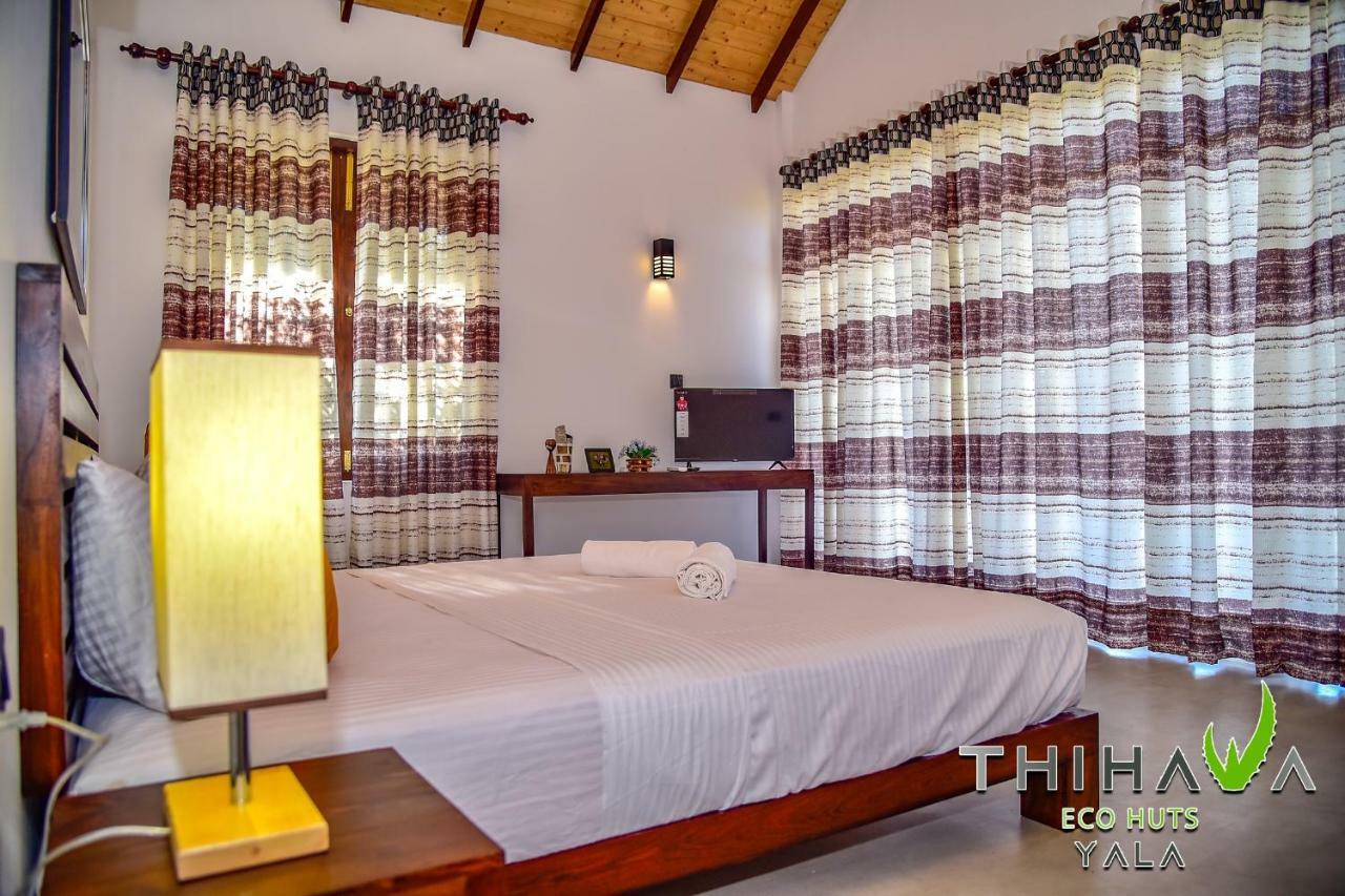Thihawa Eco Huts Yala Bed and Breakfast Tissamaharama Eksteriør billede
