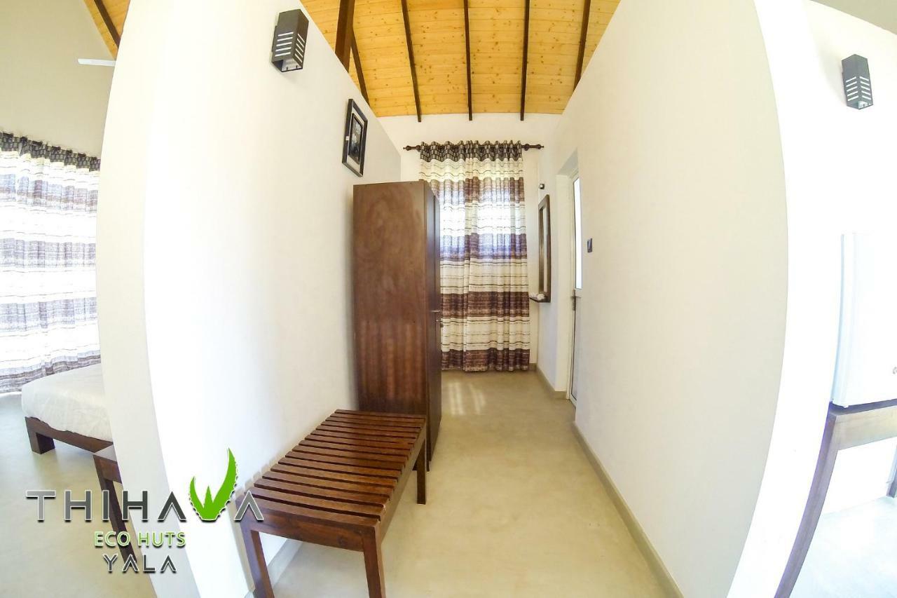 Thihawa Eco Huts Yala Bed and Breakfast Tissamaharama Eksteriør billede