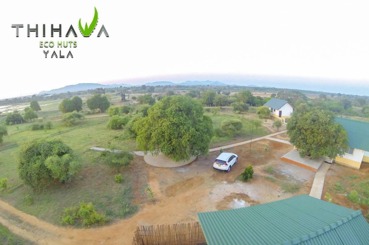 Thihawa Eco Huts Yala Bed and Breakfast Tissamaharama Eksteriør billede